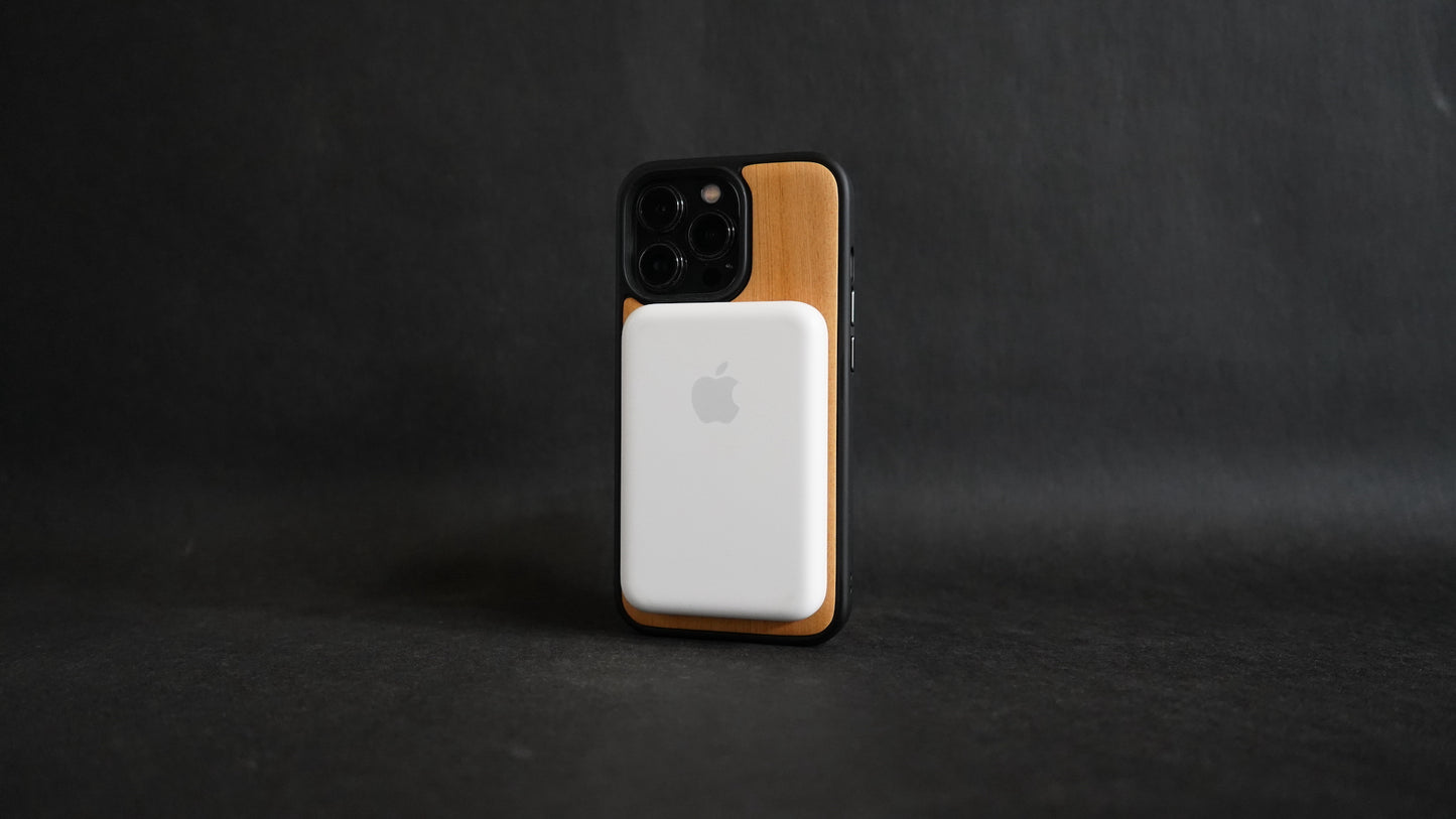 【國產材】iPhone MagSafe 全系列 台灣檜木原木防摔手機殼