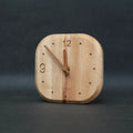 [Domestic Materials] 9-to-5 Reminder | Digital Optional・Silent Wooden Desk Clock・Life-Rhythm Design
