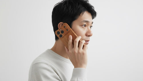 [Domestic Material] Taiwan Cypress iPhone 17 Series Wooden Keyboard Full Solid Wood Phone Case