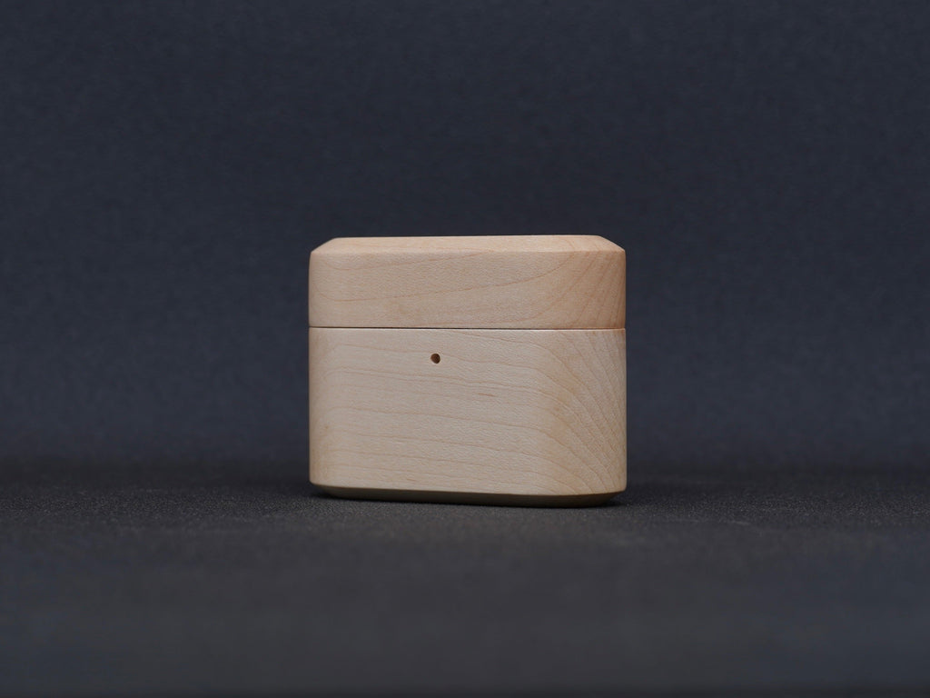 楓木 AirPods 木製保護殼（入門款）