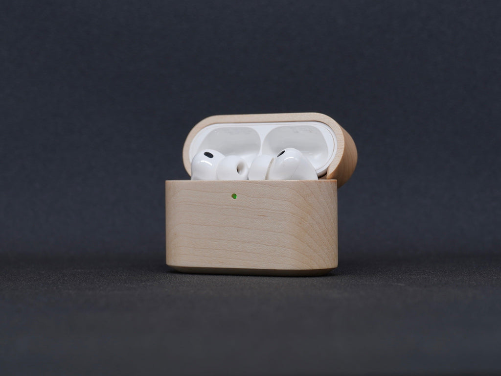 楓木 AirPods 木製保護殼（入門款）