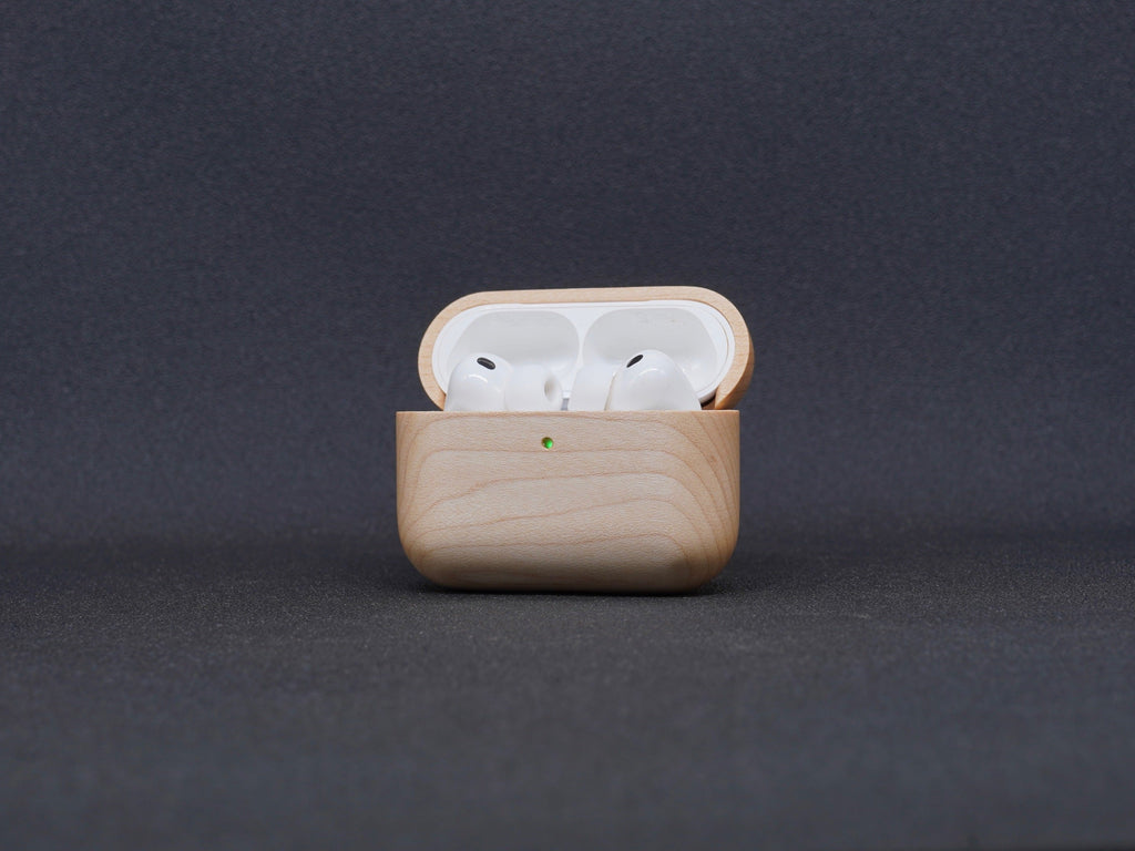 【進口材】楓木 AirPods 木製保護殼