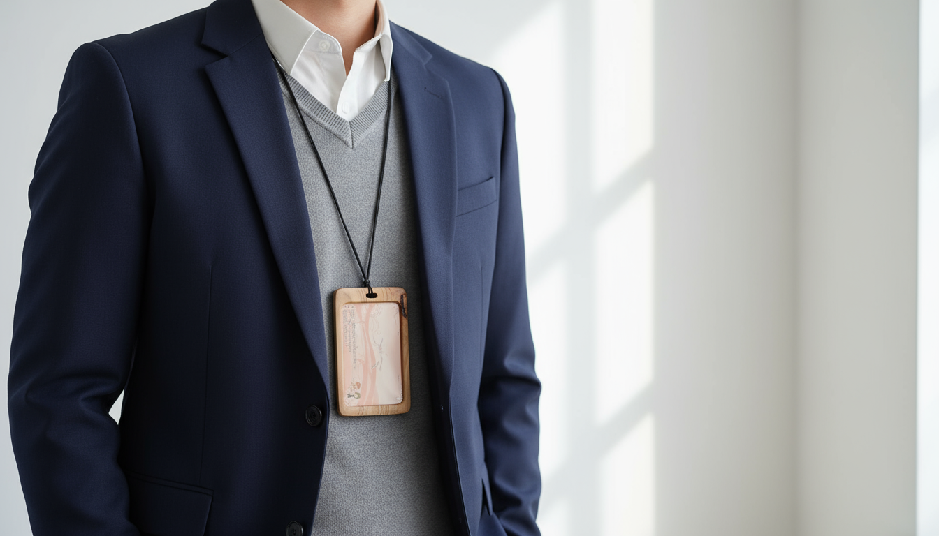 【永續良品】直立式識別證收納盒