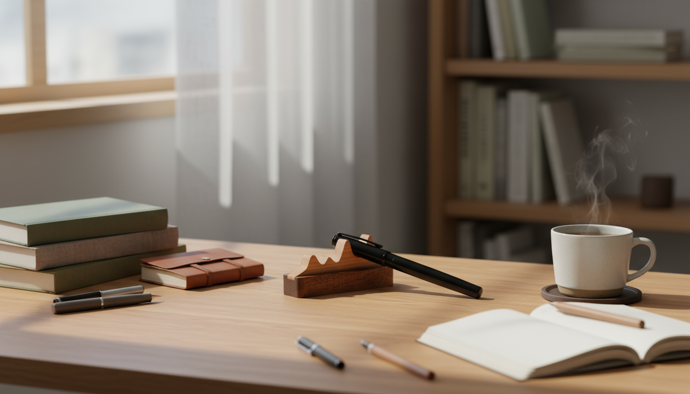 山形筆鎮使用情境海報