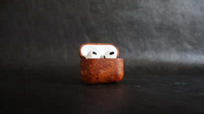 Rosewood AirPods series all solid wood protective case 