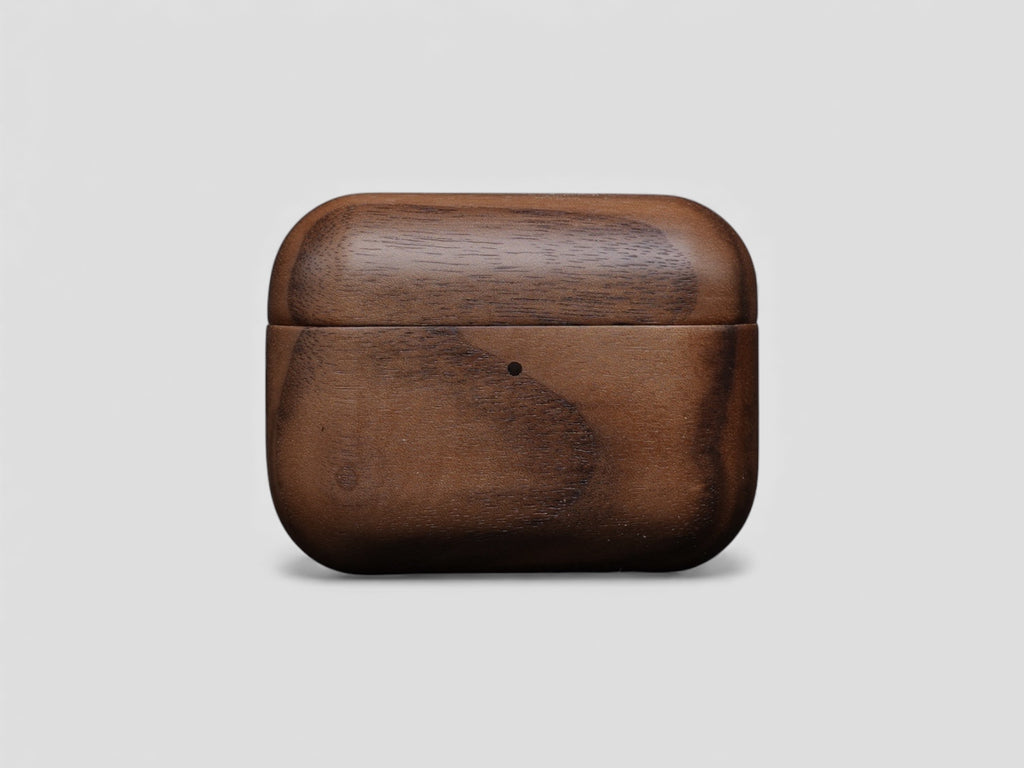 【進口材】AirPods系列 全實木保護殼 - 胡桃木