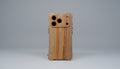 [Domestic Material] Taiwan camphor wood iPhone 17 series wooden key full solid wood mobile phone case