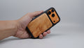 [Domestic Materials] Taiwan Cypress iPhone 17 Series MagSafe Solid Wood Shatter-Resistant Phone Case | Customizable Materials
