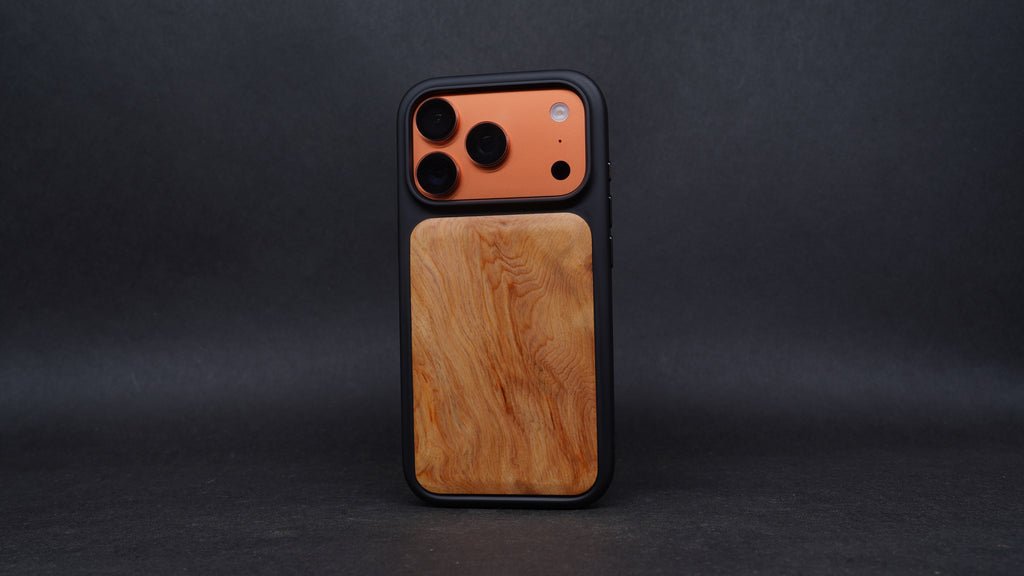 【國產材】台灣檜木 iPhone 17系列 MagSafe 實木防摔手機殼｜可客製選料