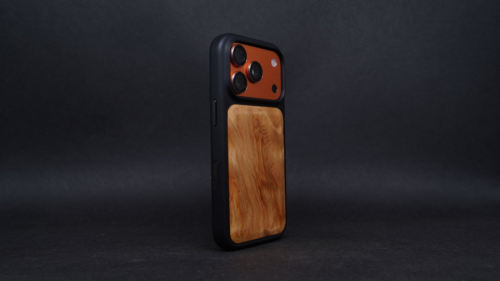 【國產材】台灣檜木 iPhone 17系列 MagSafe 實木防摔手機殼｜可客製選料