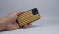 [Sustainable Cycle] iPhone 13 Series Display Solid Wood Shockproof Case Made of Italian Rainbow Wood