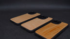 [Sustainable Cycle] iPhone 13 Series Display Solid Wood Shockproof Case Made of Italian Rainbow Wood