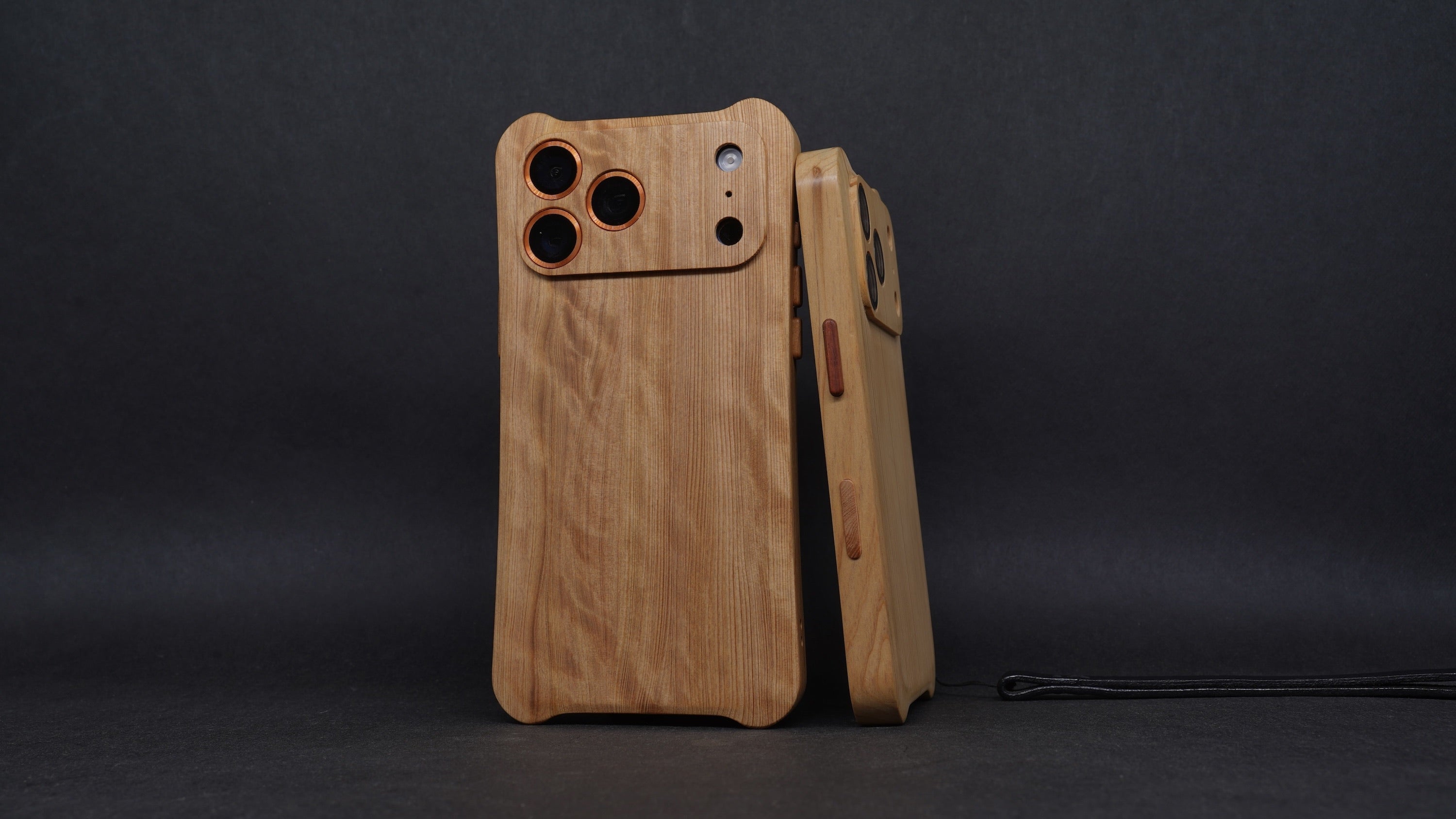 [Domestic Material] Taiwan Cypress iPhone 17 Series Wooden Keyboard Full Solid Wood Phone Case