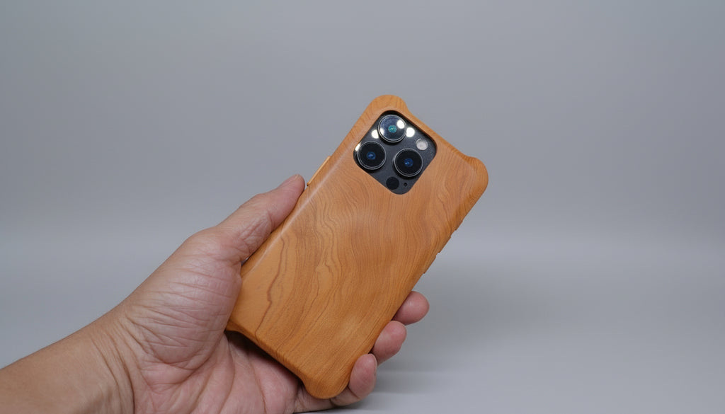 【永續良品】台灣檜木 iPhone 15 Pro 木殼