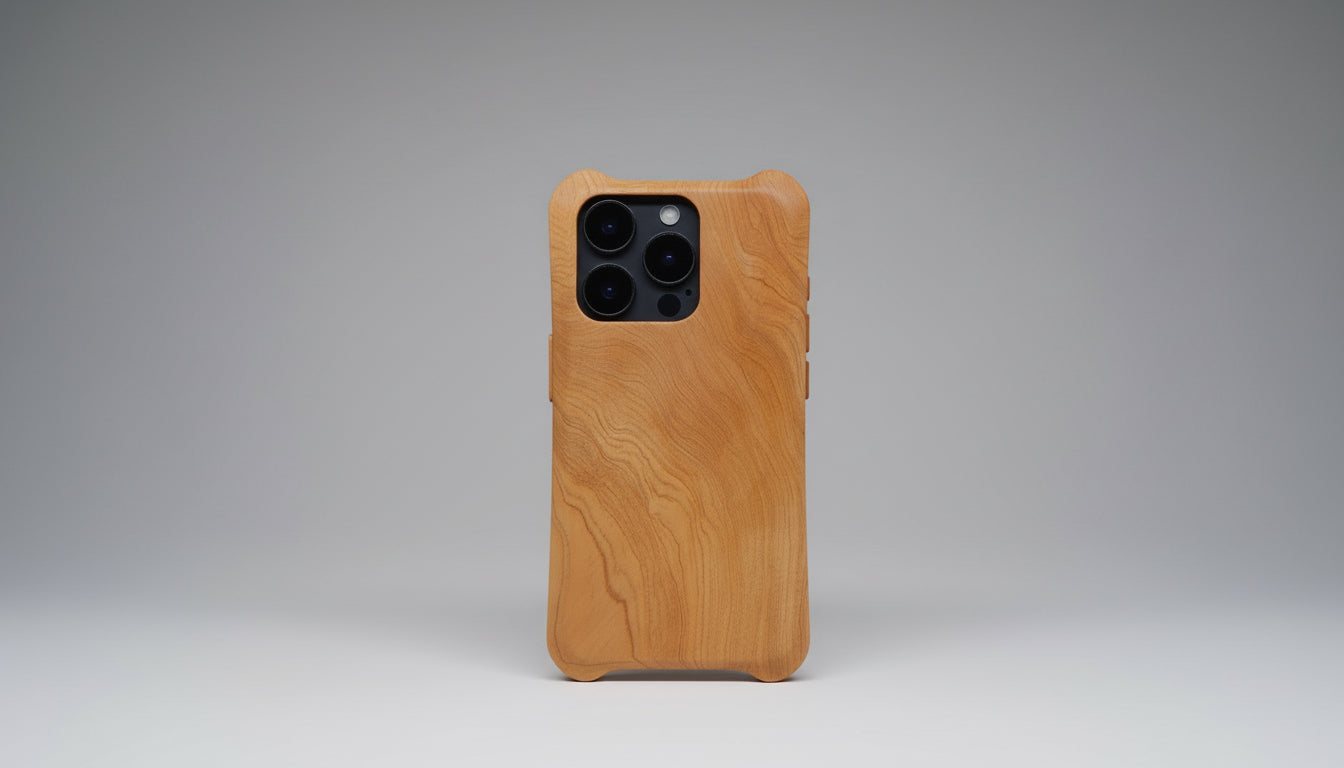 【永續良品】台灣檜木 iPhone 15 Pro 木殼
