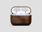 【進口材】AirPods系列 全實木保護殼 - 胡桃木