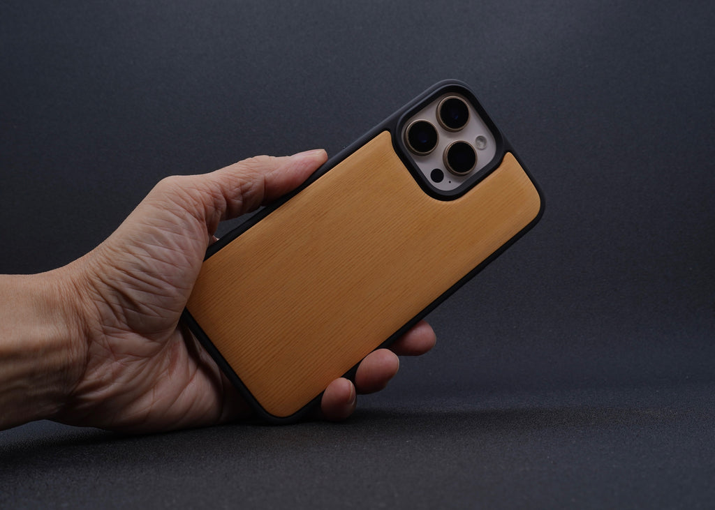 【國產材】台灣檜木 iPhone 11~16 系列 實木手機殼