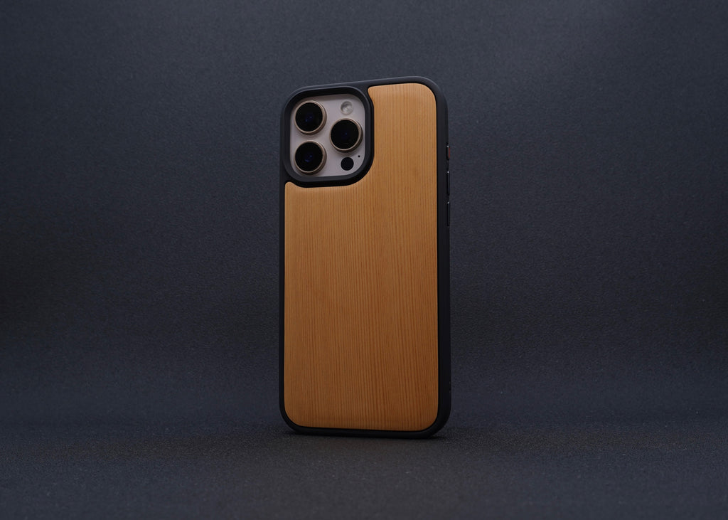 【國產材】台灣檜木 iPhone 11~16 系列 實木手機殼