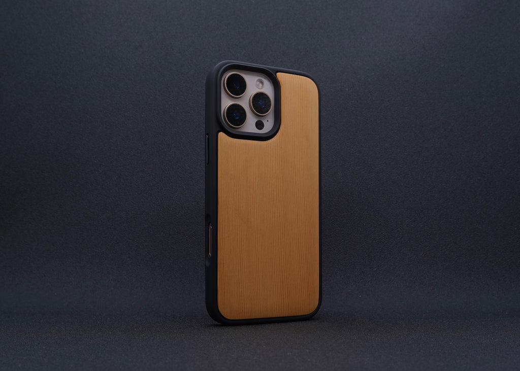 【國產材】台灣檜木 iPhone 11~16 系列 實木手機殼