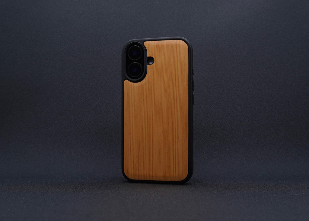 【國產材】台灣檜木 iPhone 11~16 系列 實木手機殼