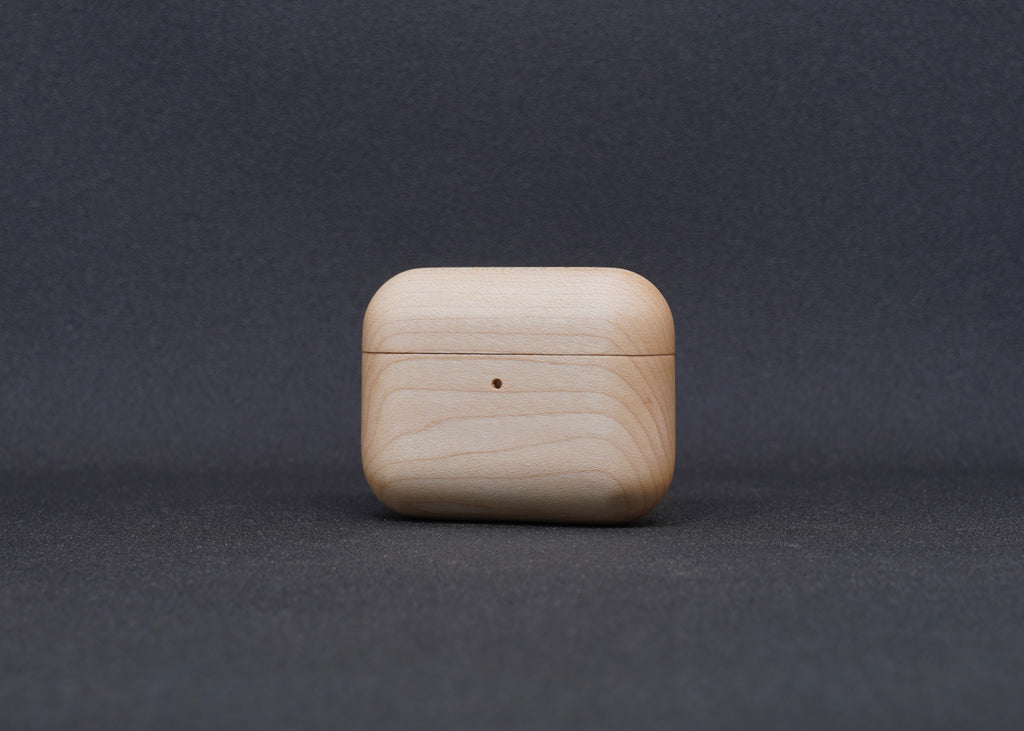 【進口材】楓木 AirPods 木製保護殼