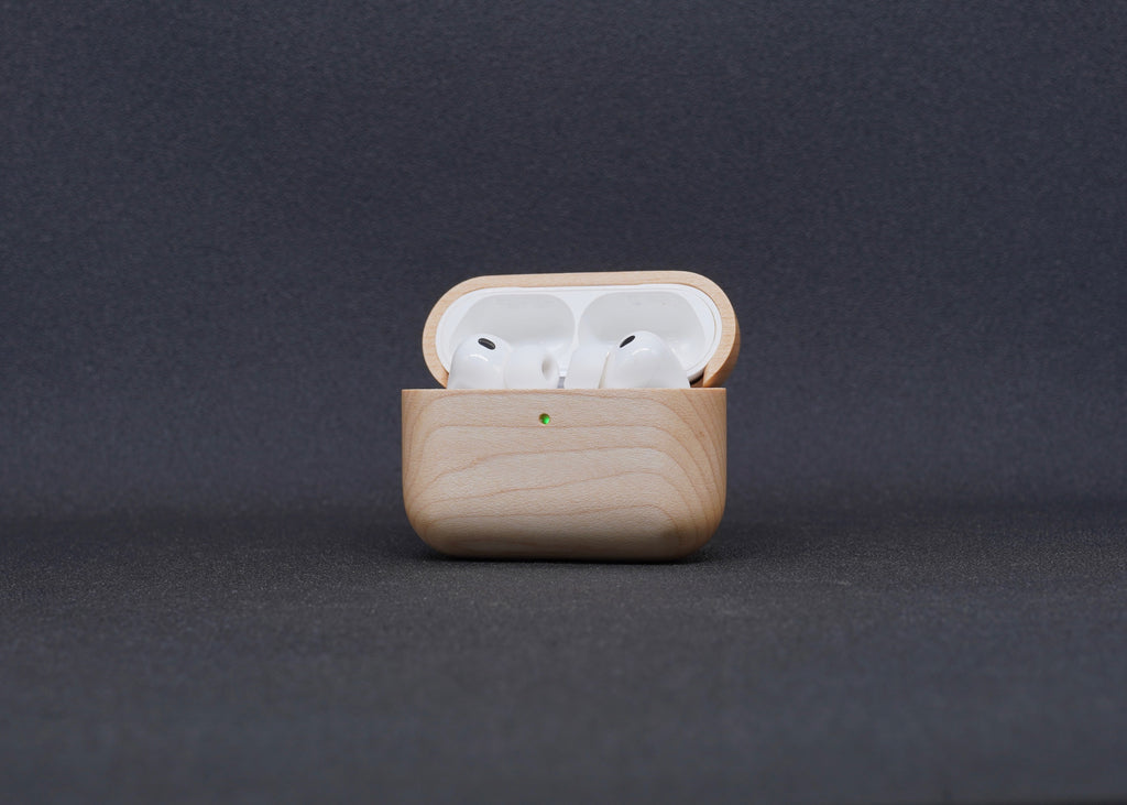 【進口材】楓木 AirPods 木製保護殼