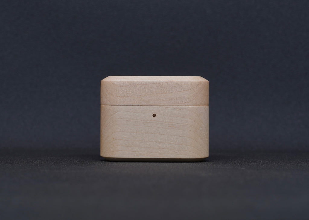 楓木 AirPods 木製保護殼（入門款）