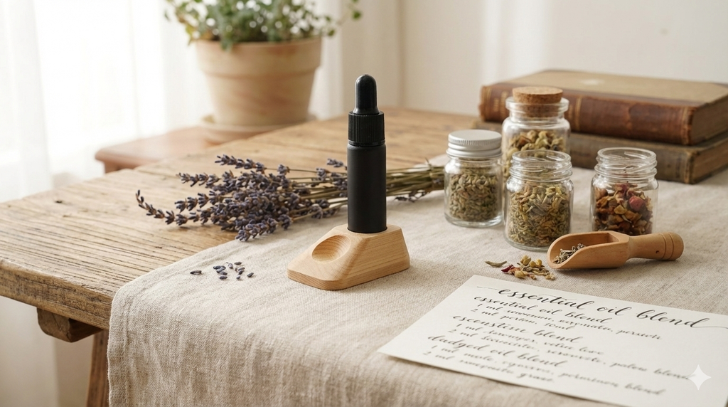 【國產材】精油收納與台灣檜木擴香器皿組