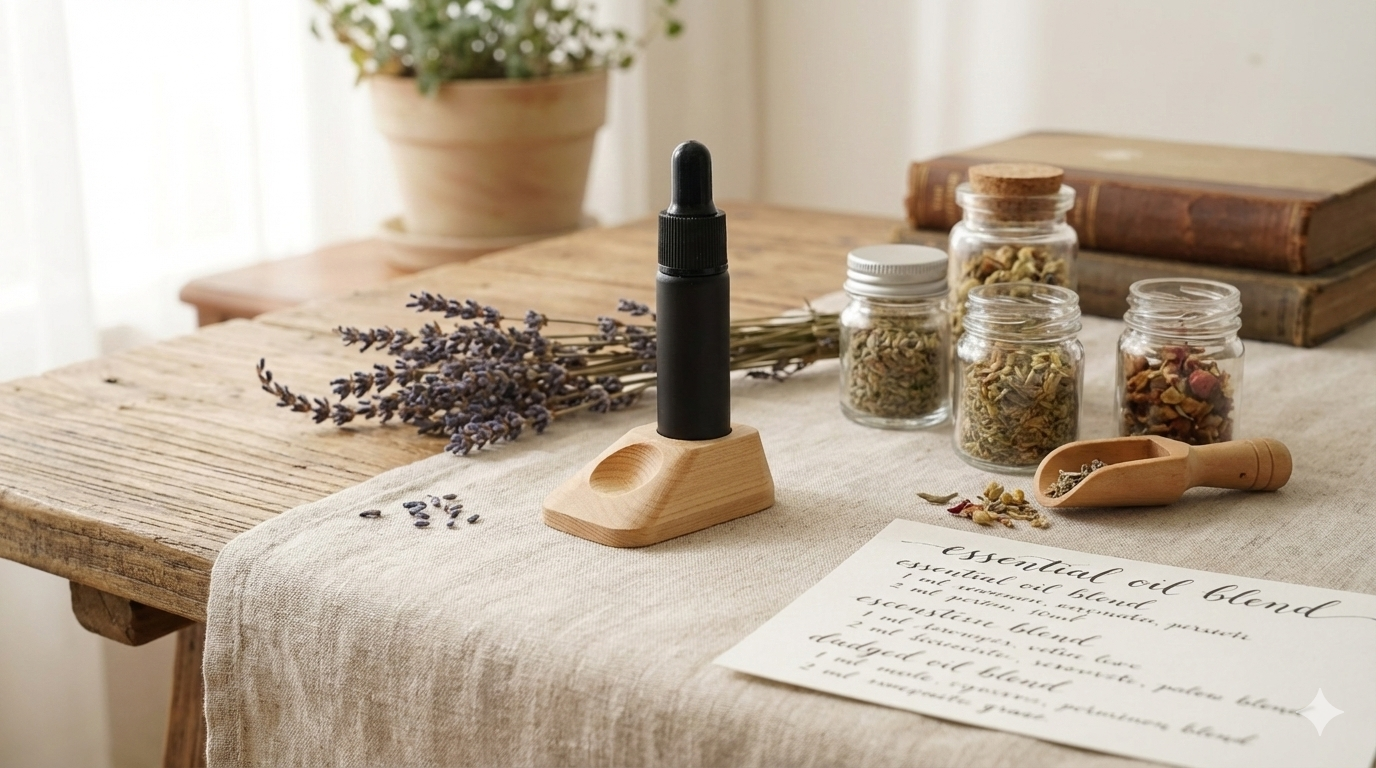 [Domestic Material] Taiwan Cypress Essential Oil Storage and Diffuser