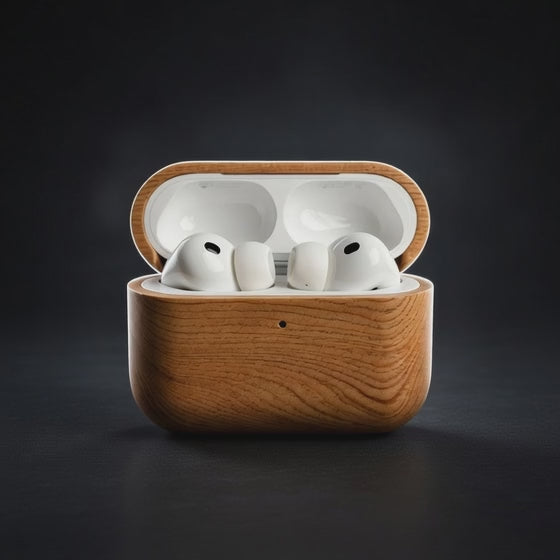 【國產材】AirPods系列 全實木保護殼 - 台灣檜木