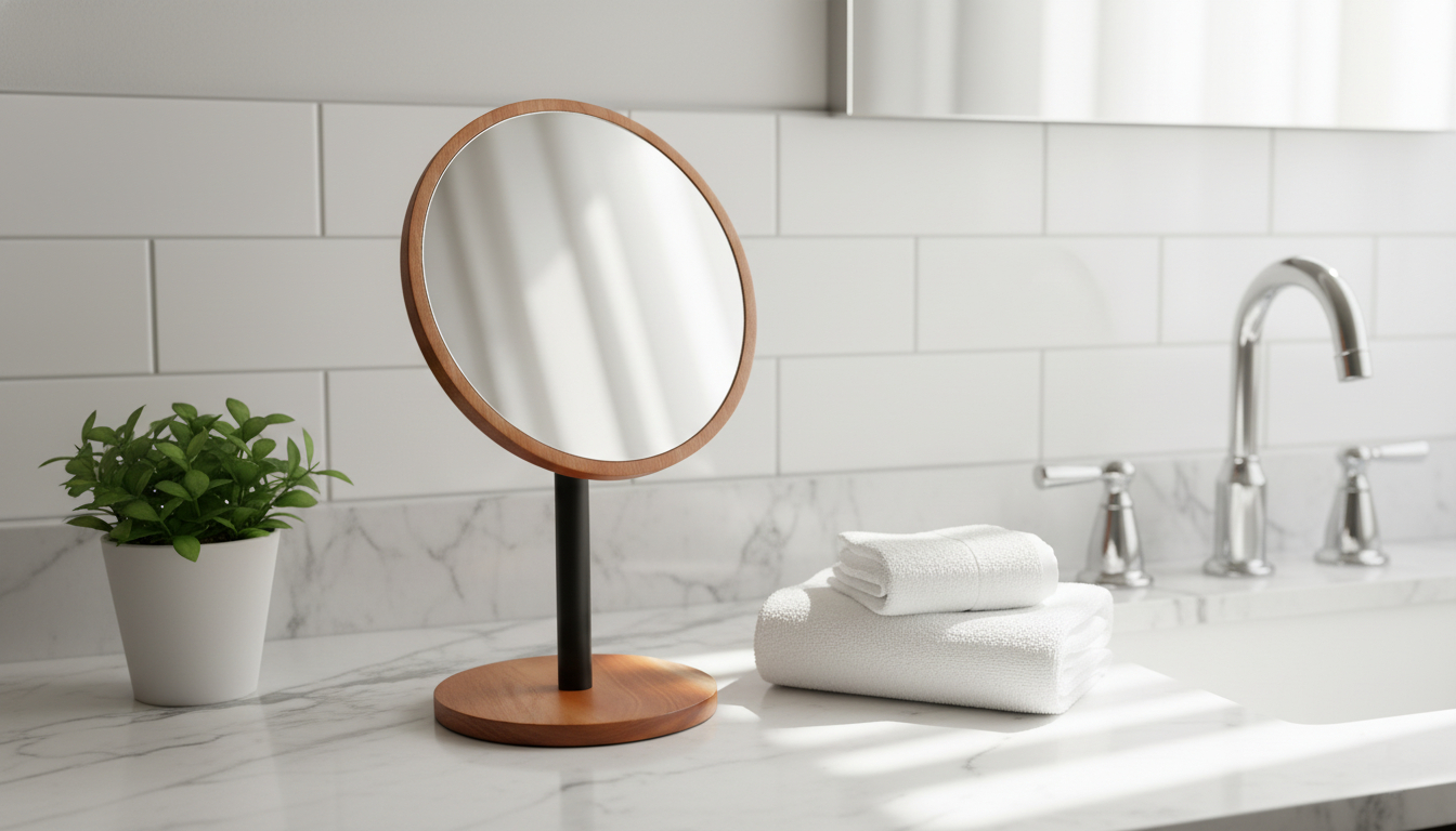 【國產材】桃花心木 化妝鏡